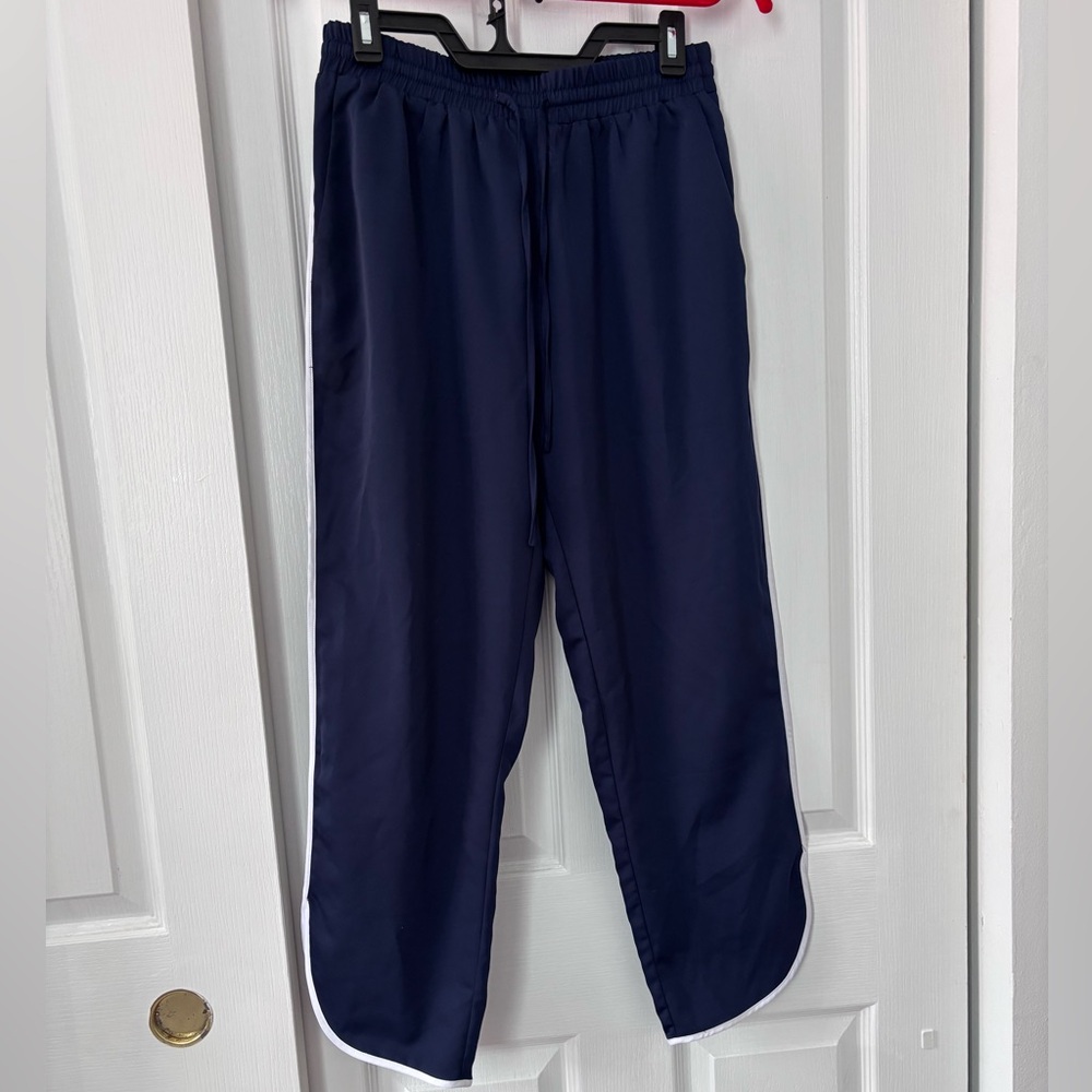 Sugar + Lip2 Navy Track Pants – Size M